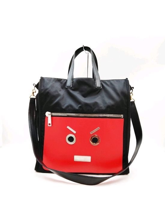 Fendi Handbags - Fendi Faces Nylon Tote- Rare